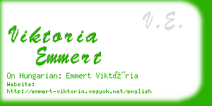 viktoria emmert business card